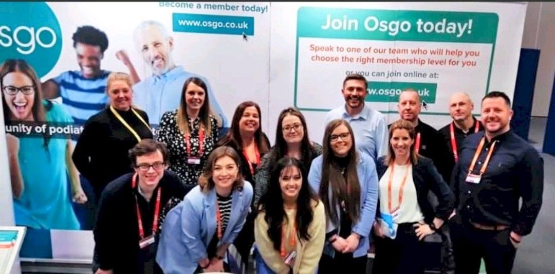 group photo at one of the conferences attended as osgo